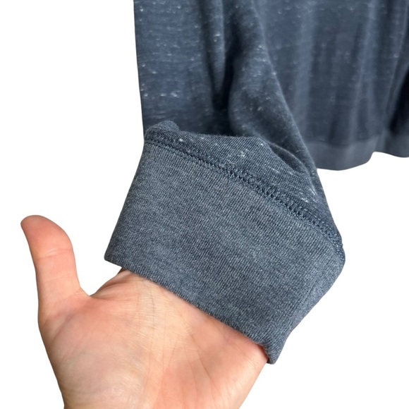 Sonoma Men’s Paramount Blue Double Knit Rayon Blend Crewneck Top - Picture 3 of 10